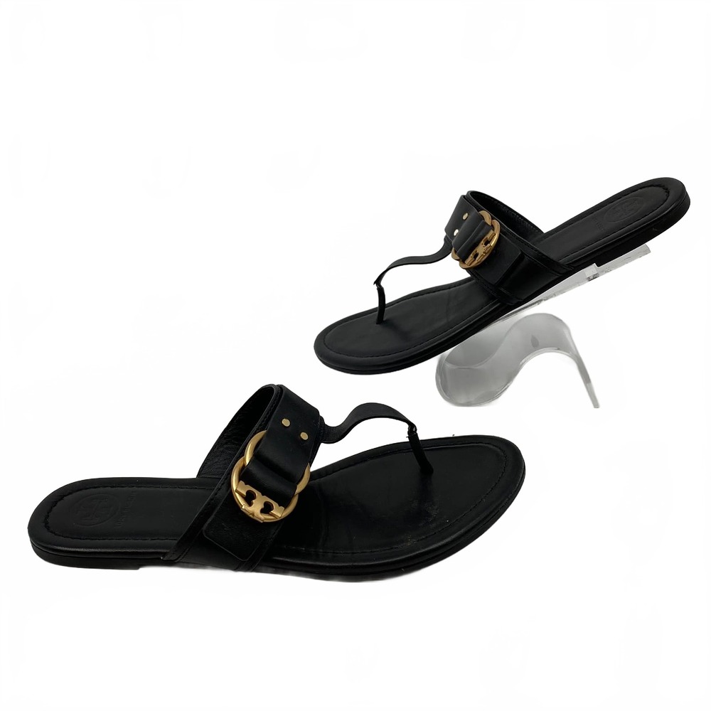 Tory Burch Black Sandals | Womens 9